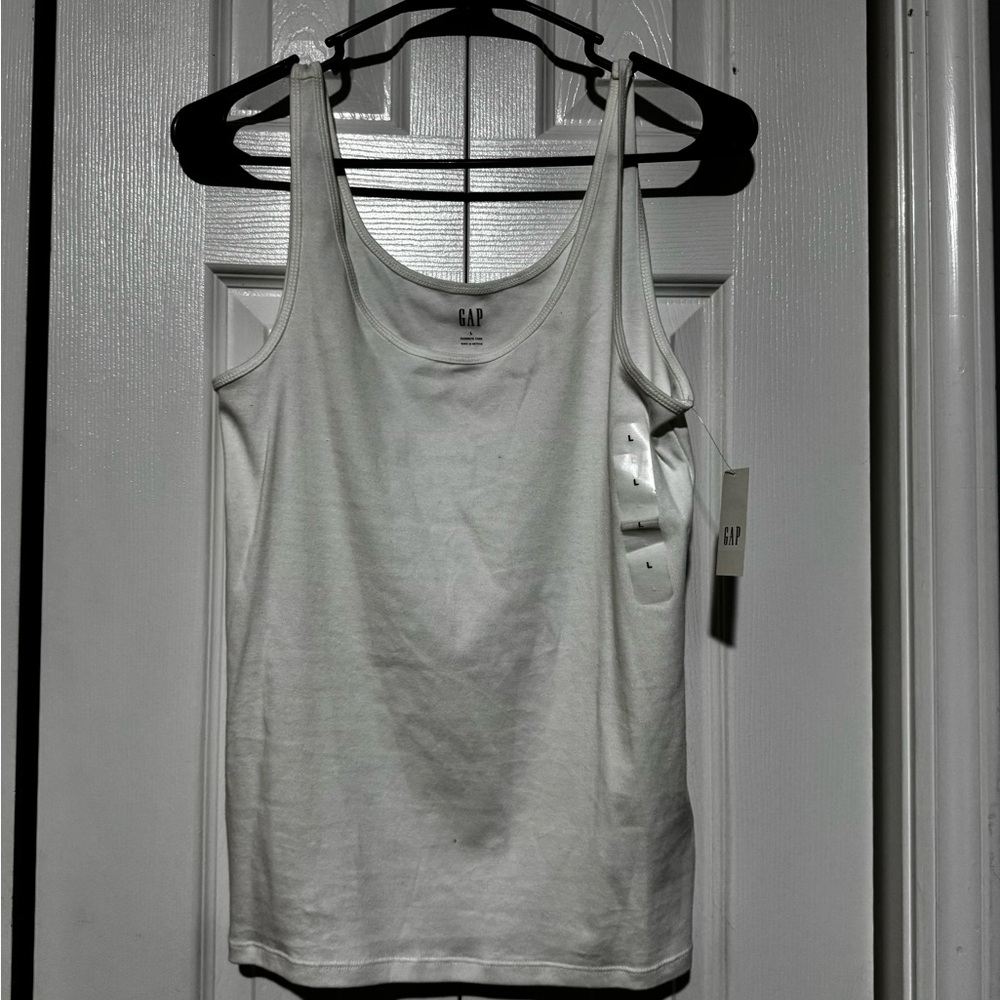 GAP Women's Classic White Tank Top